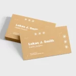 Plastice business card